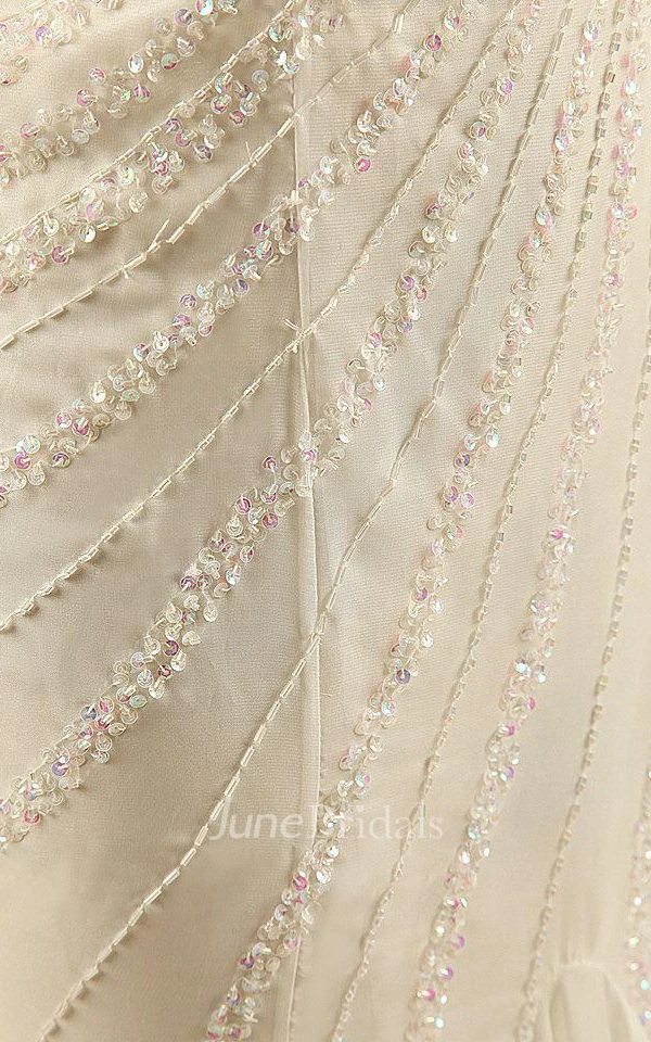 Trumpet Sweetheart Chiffon Dress With Beading Sequins