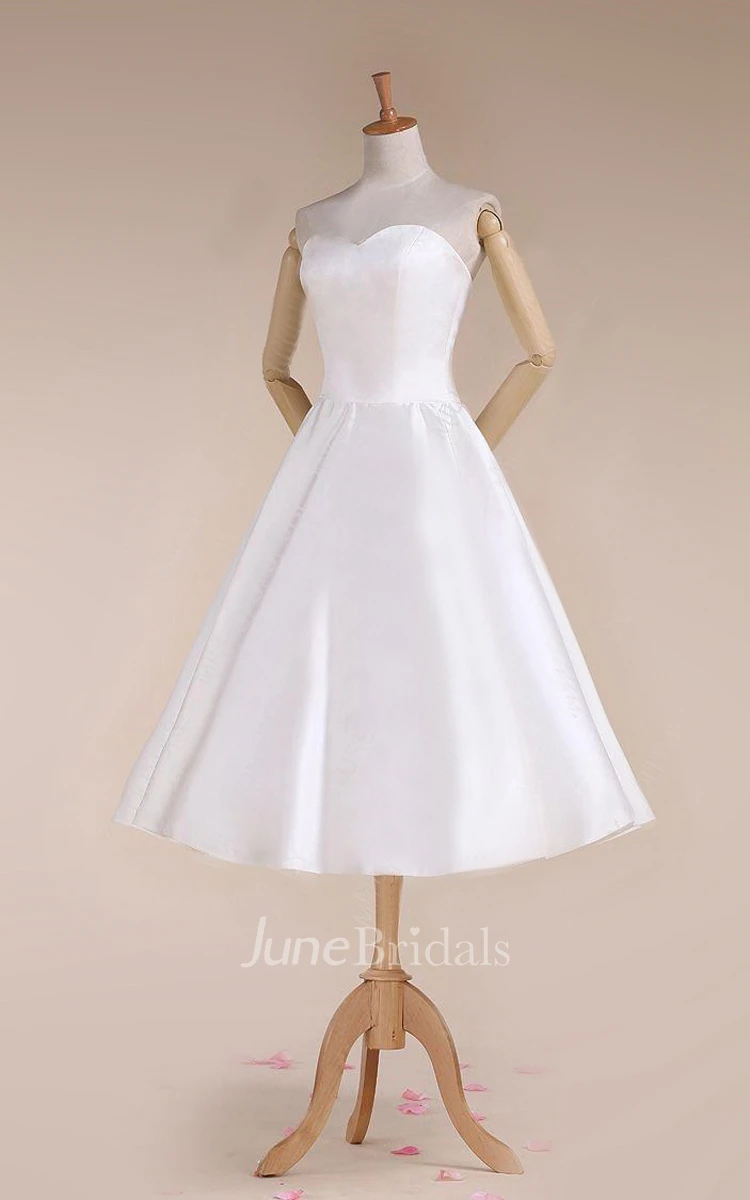 Lace Up Satin Ruffles Sweetheart Tulle Wedding Dress Lace Up Satin Ruffles Sweetheart Tulle Wedding Dress