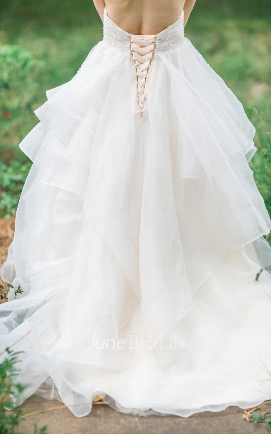Layered Skirt Wedding The Sadie Dress