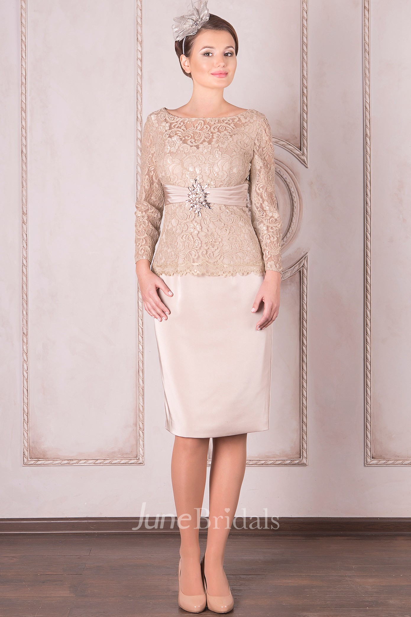 新色Fountain Lace Up Bow DressサイズM New color] Fountain Lace Up Bow Dress