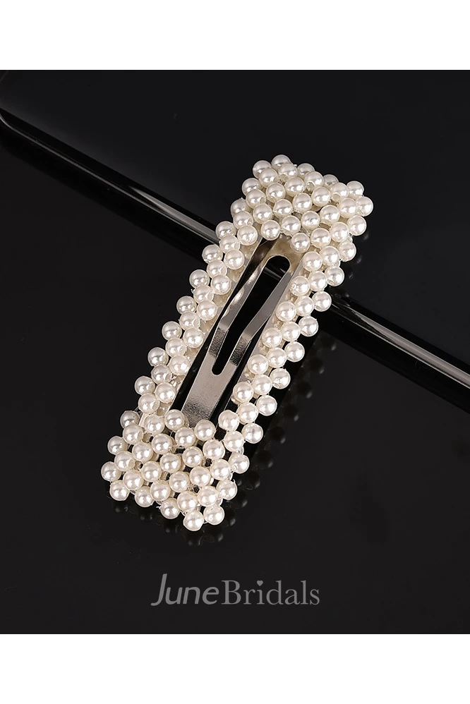 Simple Cute Bow/Line/Rectangle/Triangle Hair Clip