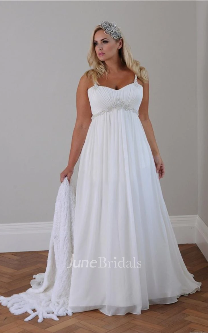 Beach Wedding Dresses Size