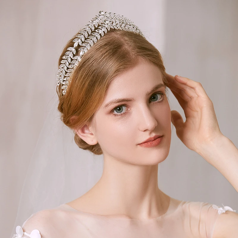 Royal Princess Rhinestone Bridal Crown