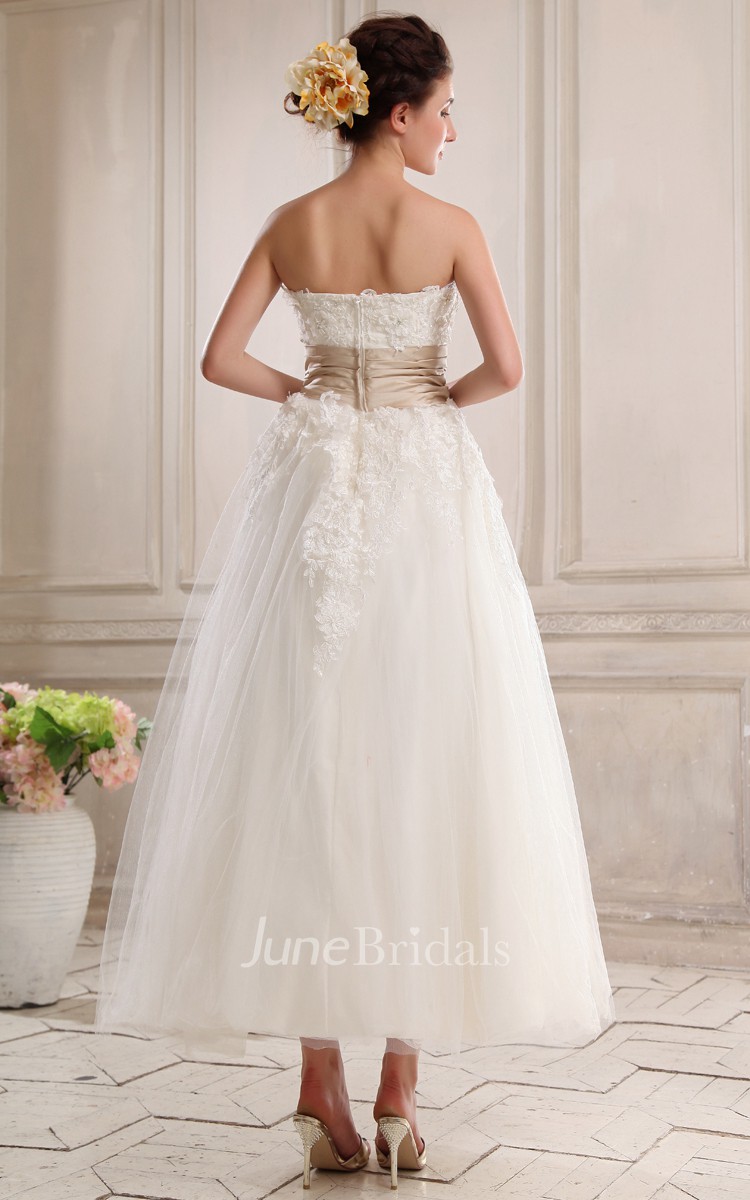 Ankle Length Wedding Gowns