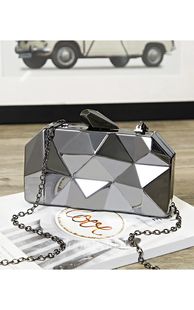 Charming Metal Clutch