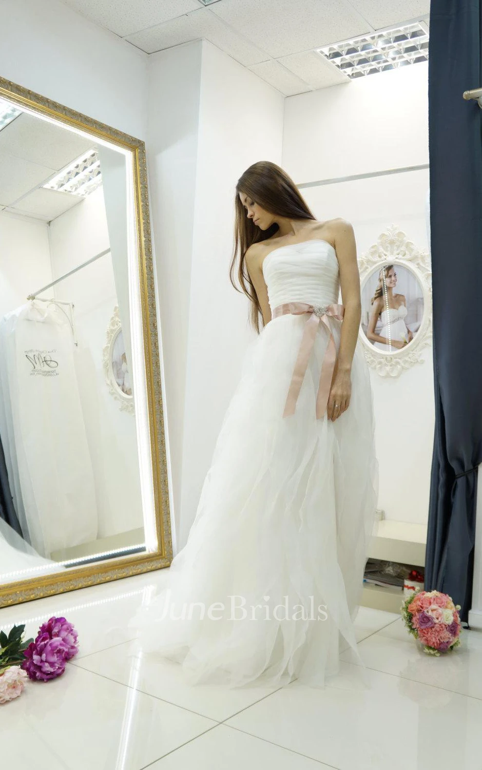 Summer Flounces Skirt Organza Beach Destination Dress