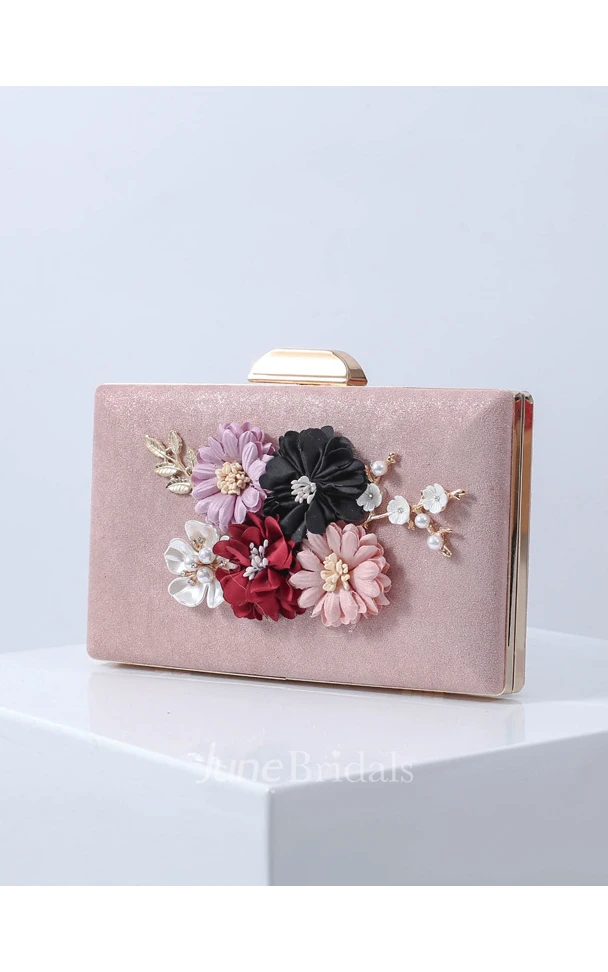 Charming Floral Clutch