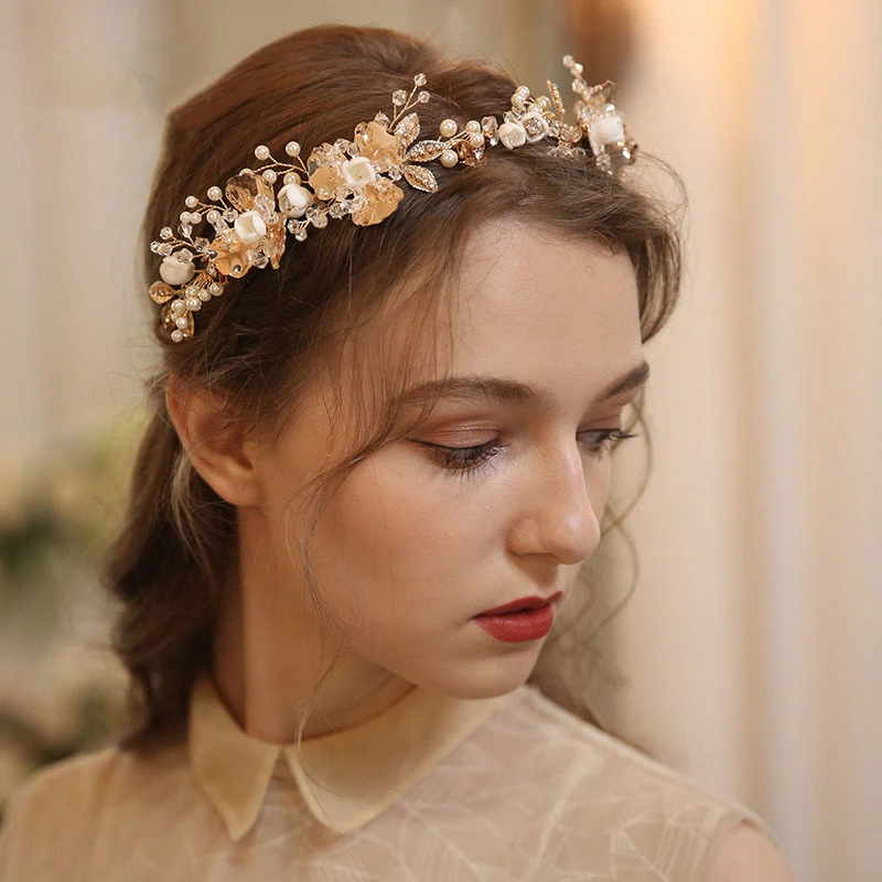 Western Style Handmade Crown with Crystal