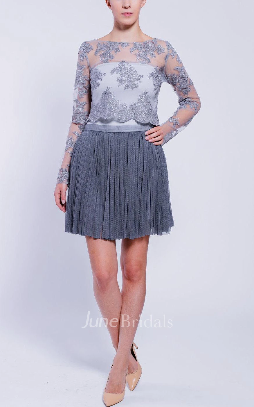 Gray Lace Blouse Off White Lace Blouse Elegant Top Romantic Top Party Blouse Wedding Eveining Evening Blouse Dress