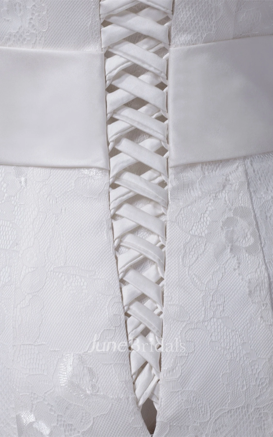 Strapless Mermaid Appliqued Dress with Bow and Tulle Overlay