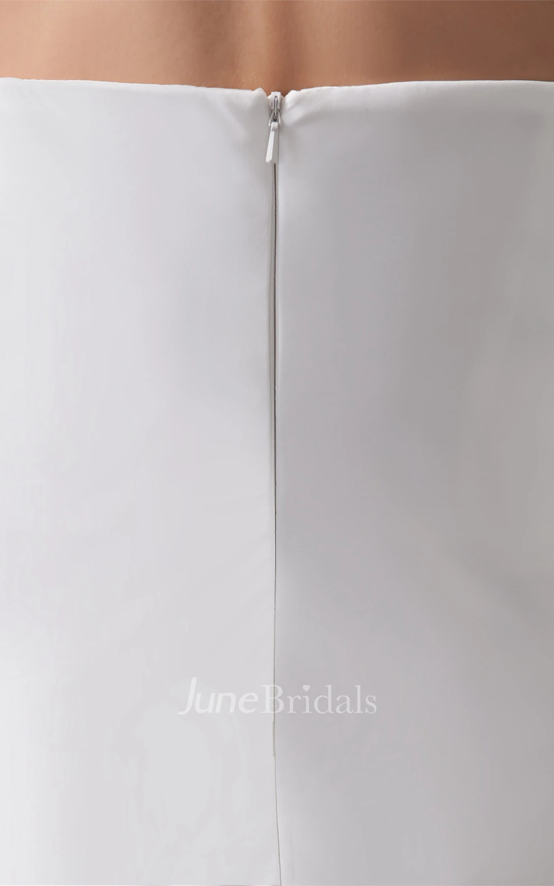 Notched Ankle-Length Chiffon Dress with Beading and Halter