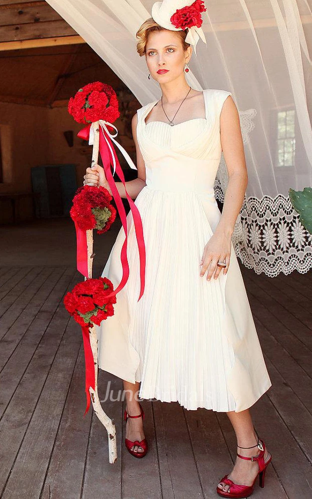 Unique Wedding Tea Length Style Hey Little Lucy Dress