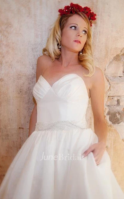Bubble Hem Wedding Hello Dolly Weddig Dress