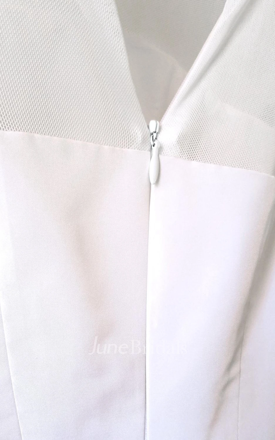 Sweetheart Sleeveless Sleeve Taffeta Dress With Zipper