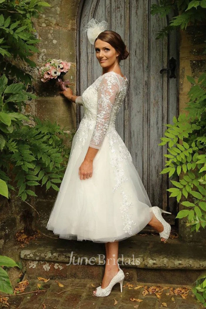 Vintage casual 2025 wedding dress