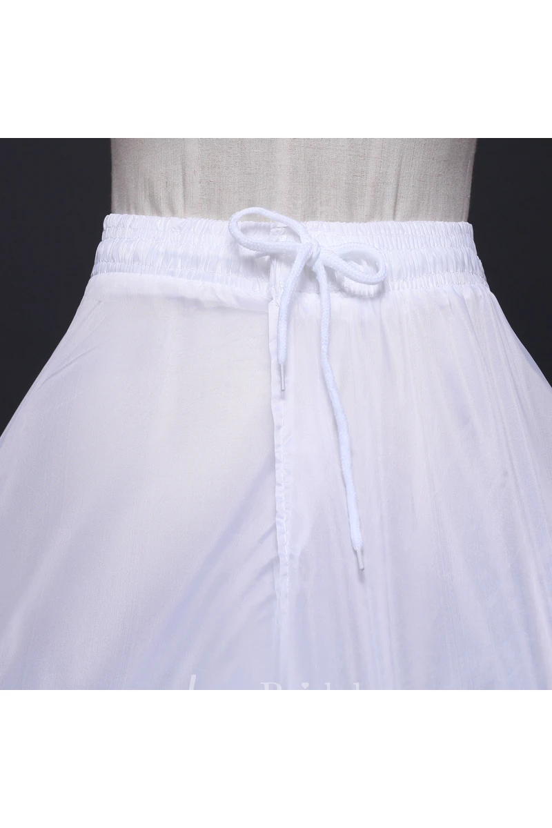 New Skirt Petticoat with Elastic Waist 6 Steel Ring Plus Mesh Wedding Skirt