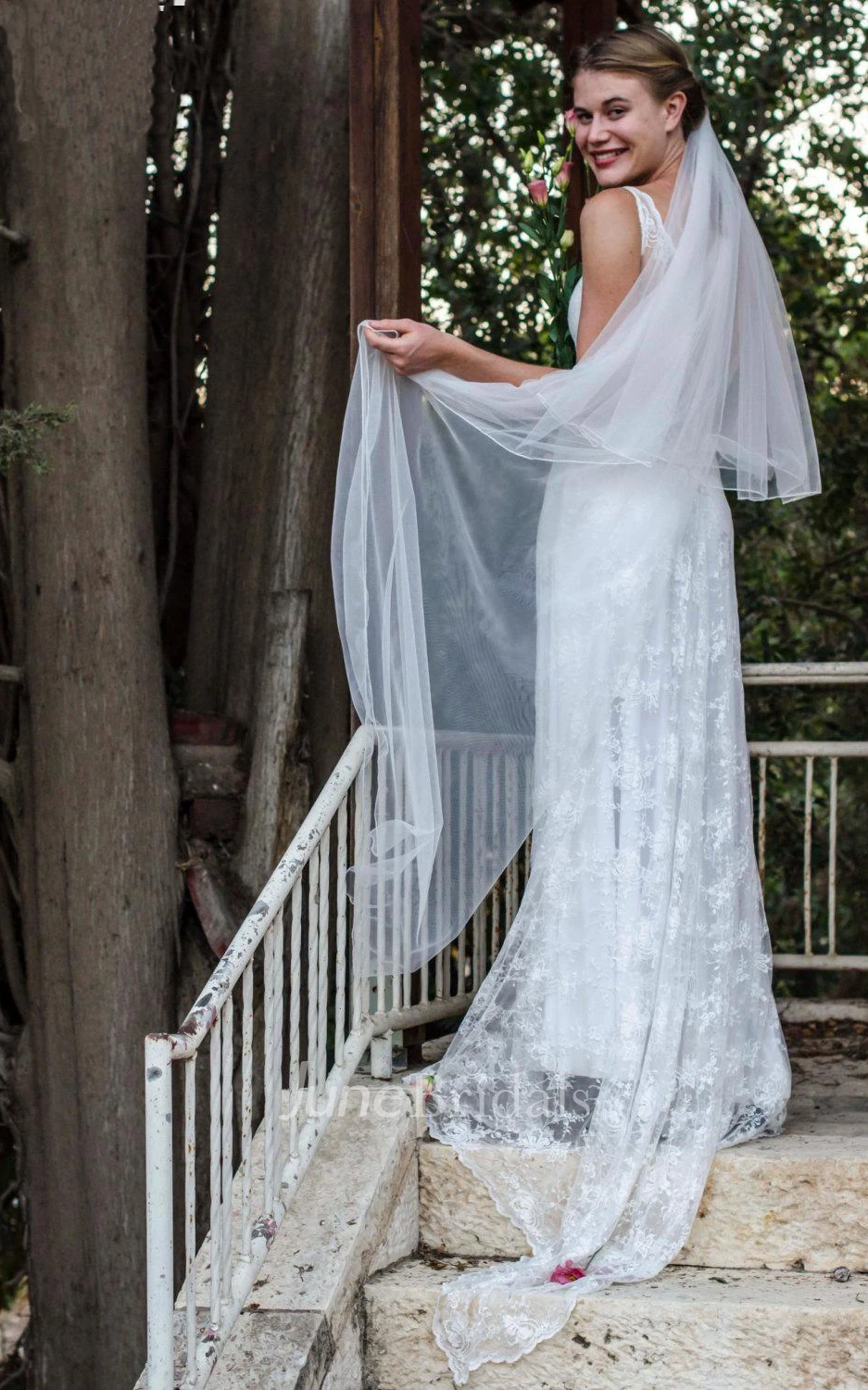 Mermaid Sweetheart Chiffon Tulle Lace Weddig Dress