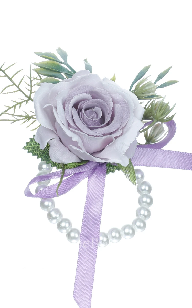 Bridal Party Wedding Wrist Flower Accessories