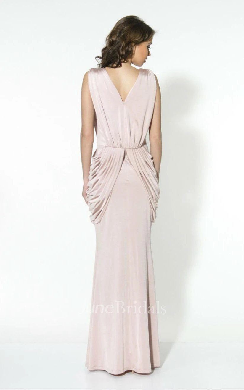 Pleated Elegant Bridesmaids Dresses