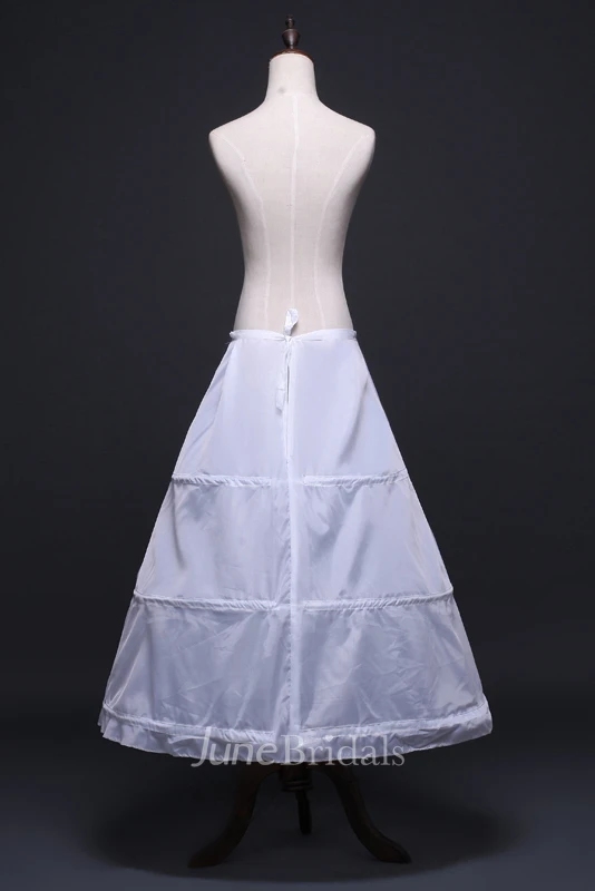 New Floor Length Skirt Petticoat with Three Steel Ring