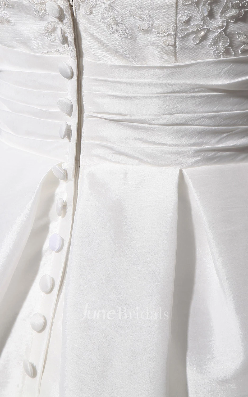 Brilliant V Back Deep Lace Dress With Sash And Bow