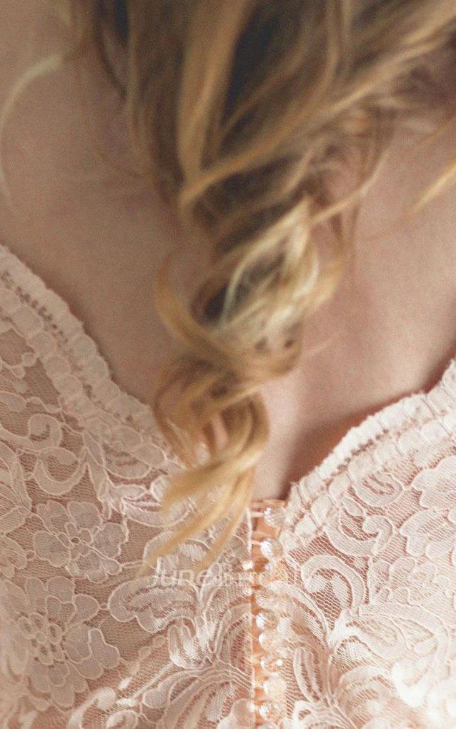 Layered Tulle Lace Top Dress