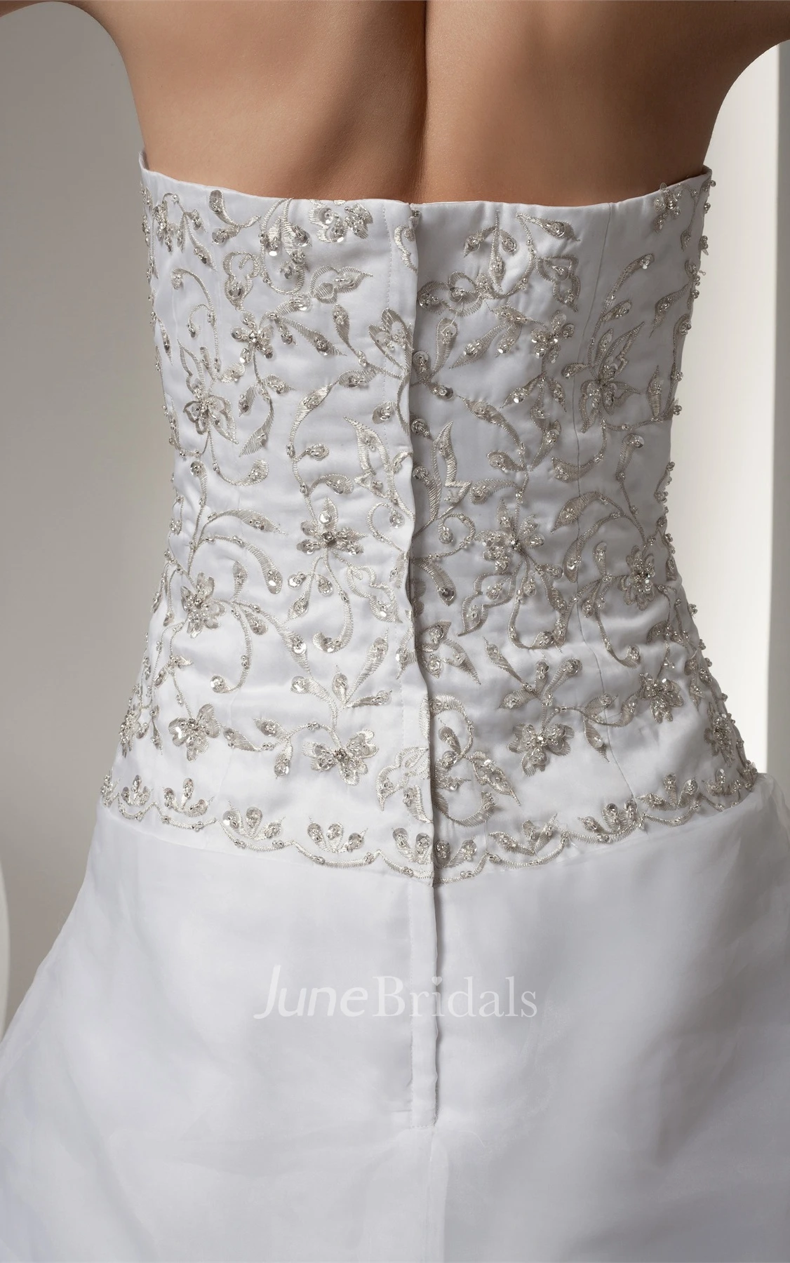 Sweetheart A-Line Ball Gown with Beading and Embroidered Bodice