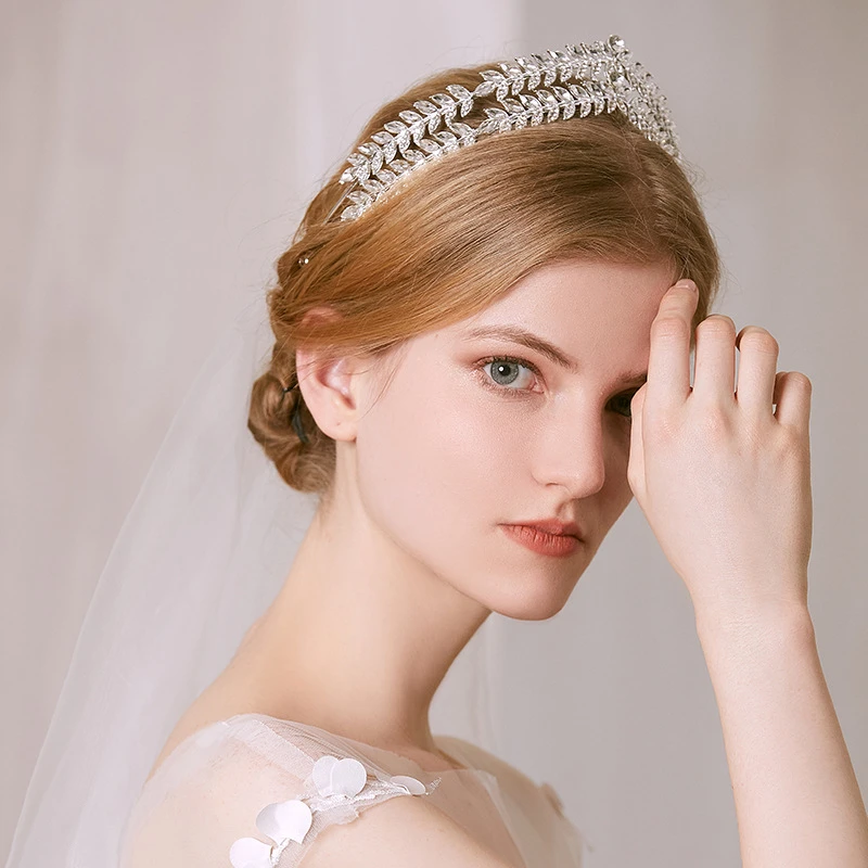 Royal Princess Rhinestone Bridal Crown