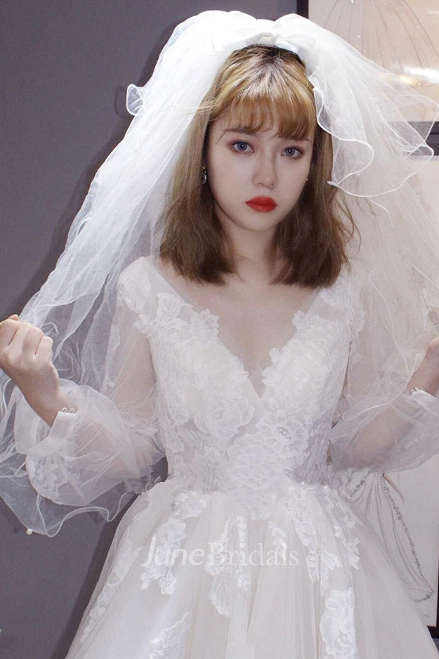 Soft Puffy Tulle Wedding Veil Multiple Layers