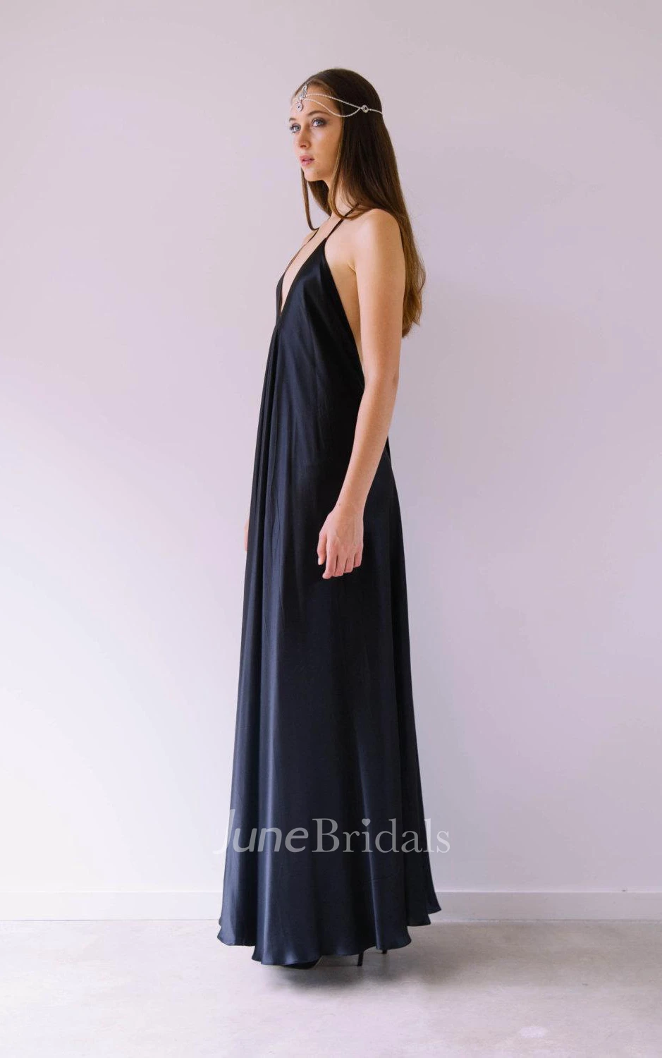 Goddess Gown In Black Dress