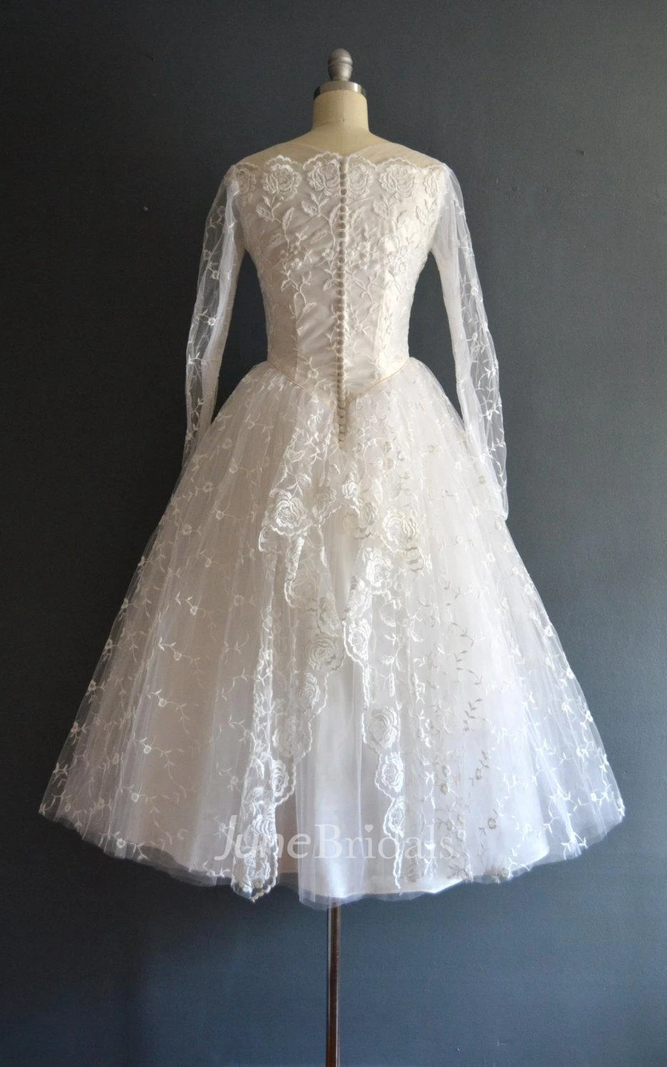 Tallulah 50S Wedding Vintage Wedding Dress