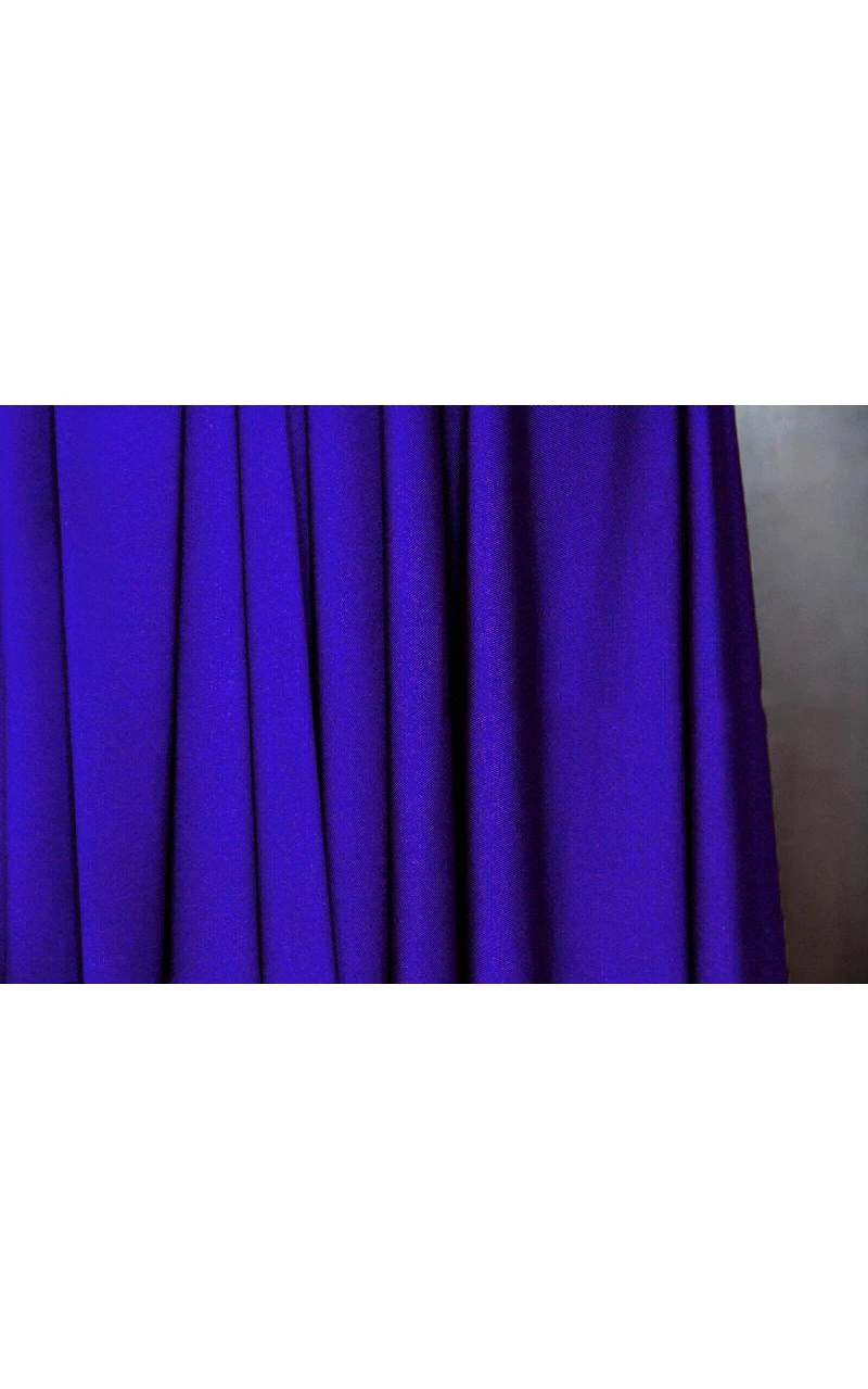 Maxi Royal Blue Bridesmaid Convertible Twist Wrap Prom Long Cocktail Dress