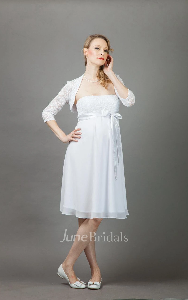 Annie Maternity Wedding Weddig Dress