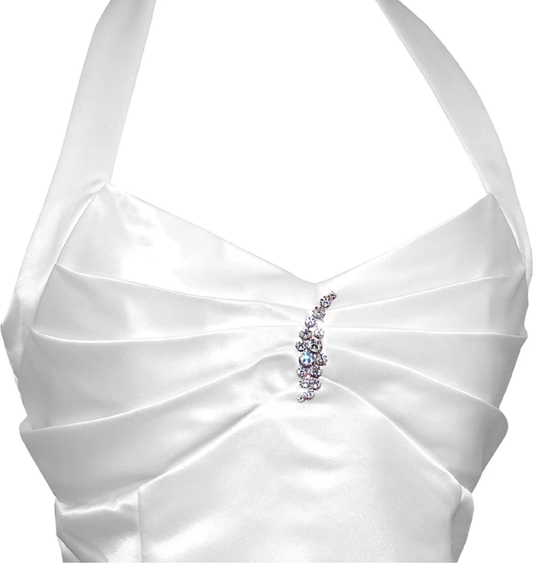 Ruched Bust Beading Dress With Tulle Skirt