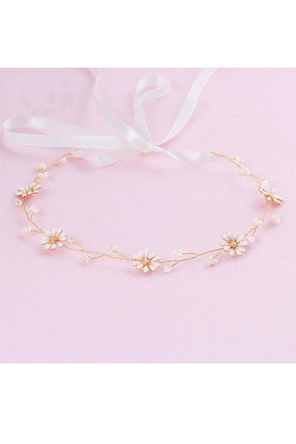 Handmade Baroque Leaf Style Hair Band