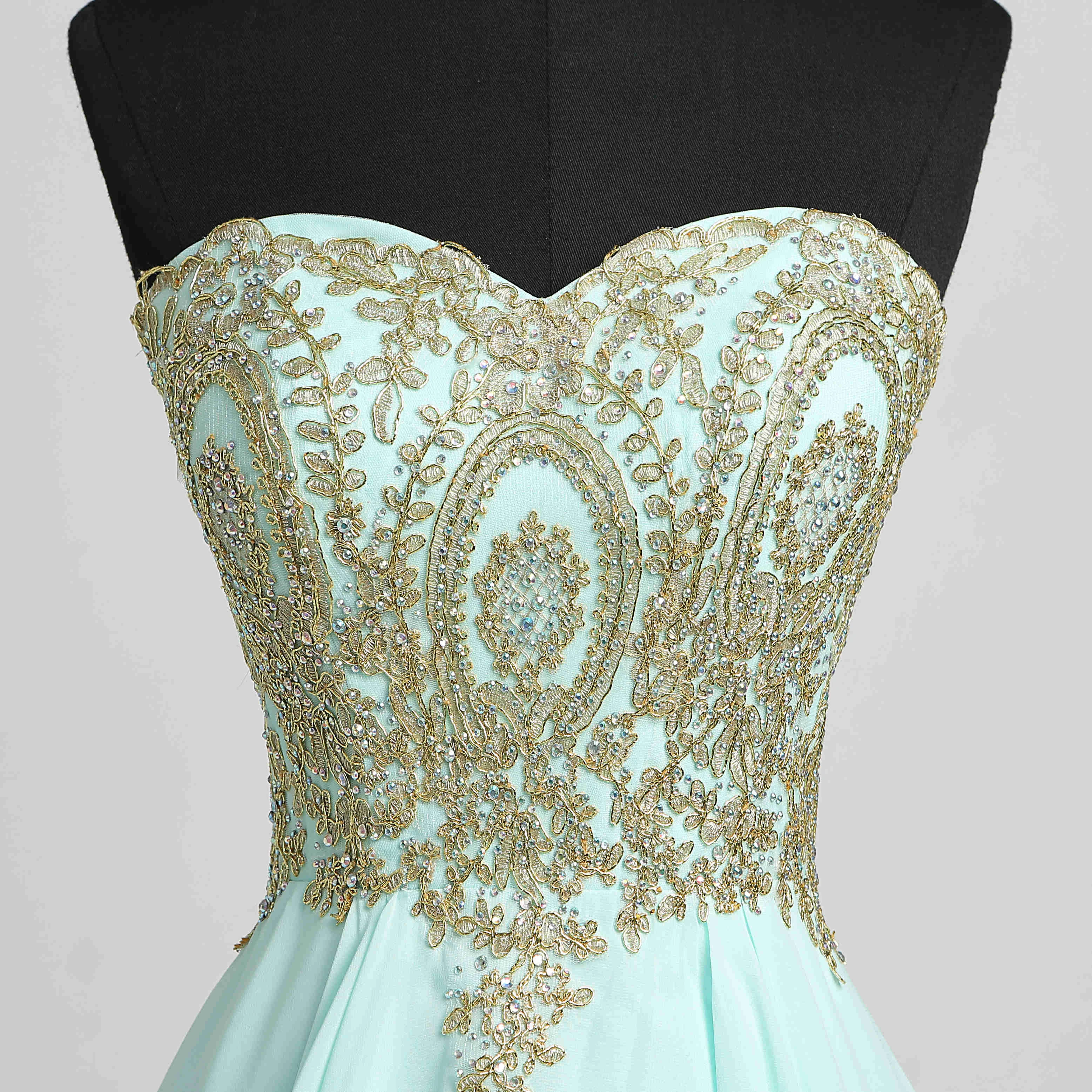 Sheath Strapless Sweetheart Chiffon Sexy Short Mini Sleeveless Open Back Zipper Dress with Beading Sequins