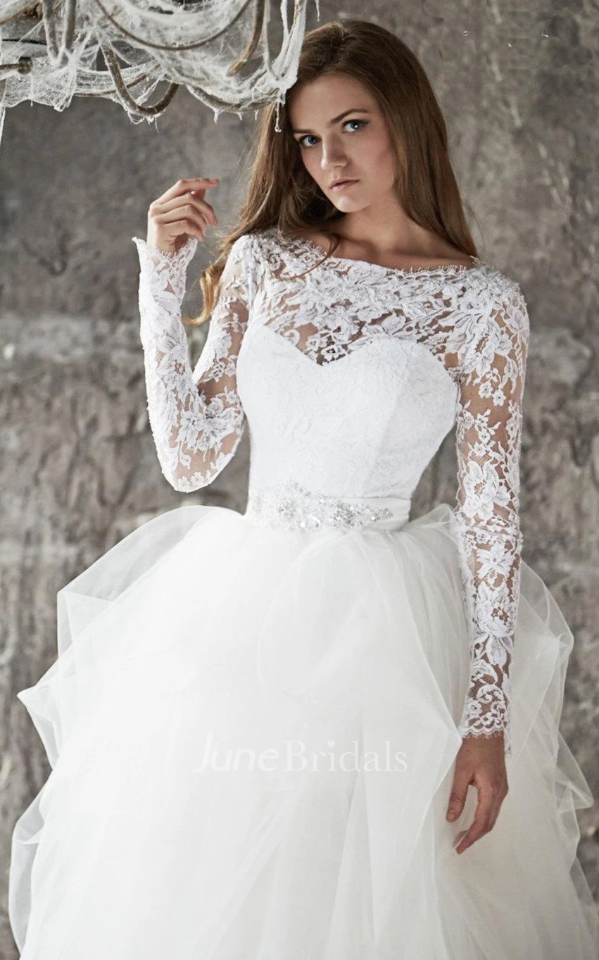 Wedding Lace Wedding Long Sleevs Wedding Vera Dress