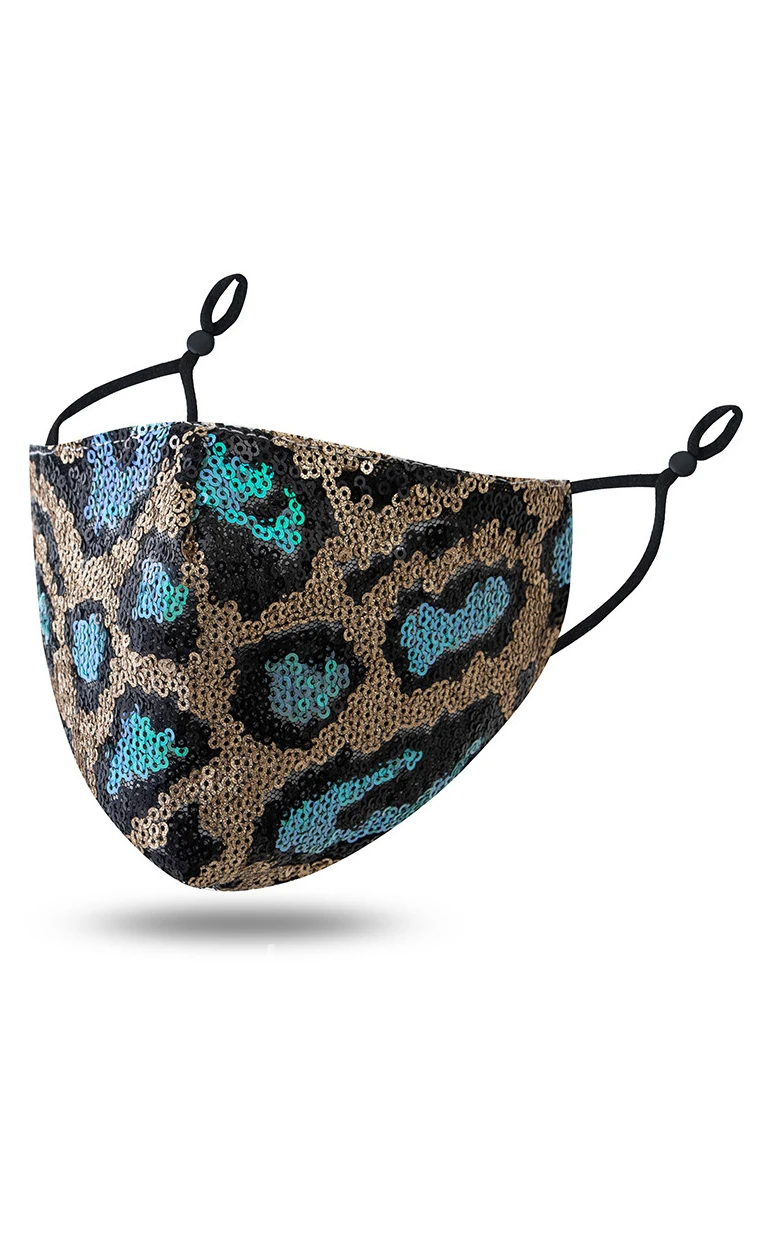 Non-Medical Leopard Print Face Masks