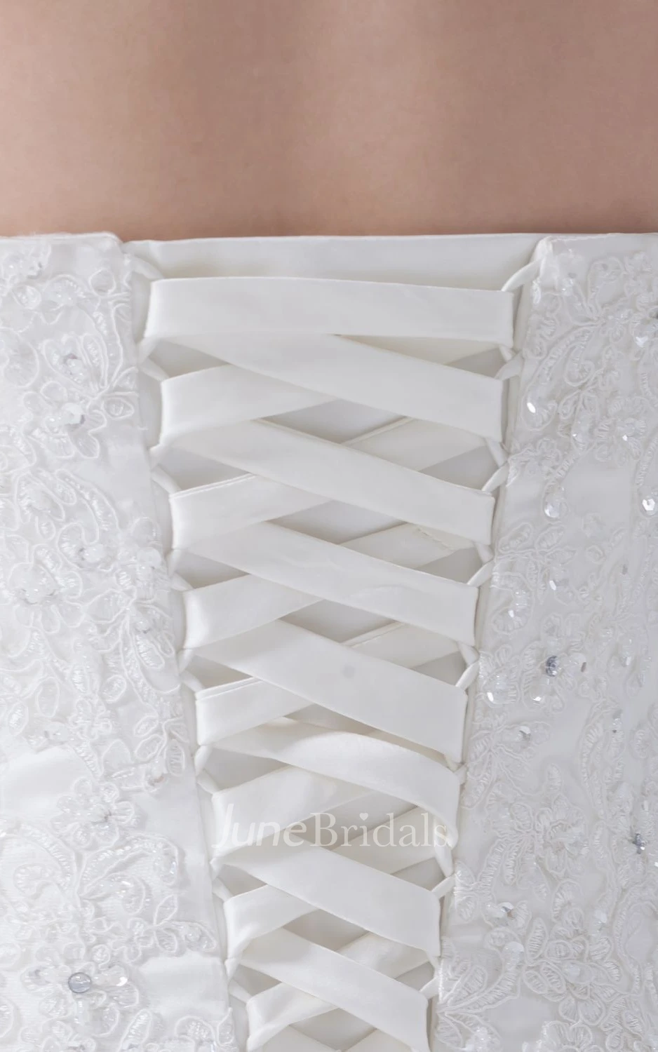 Intricate Strapless Column Dress With Tiers and Beaded Bodice