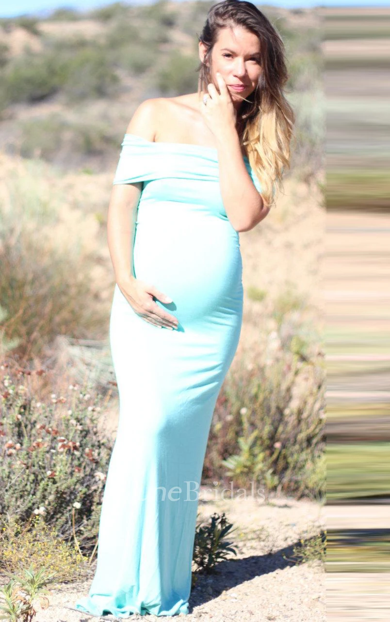 Short Long Off-the-shoulder Dress