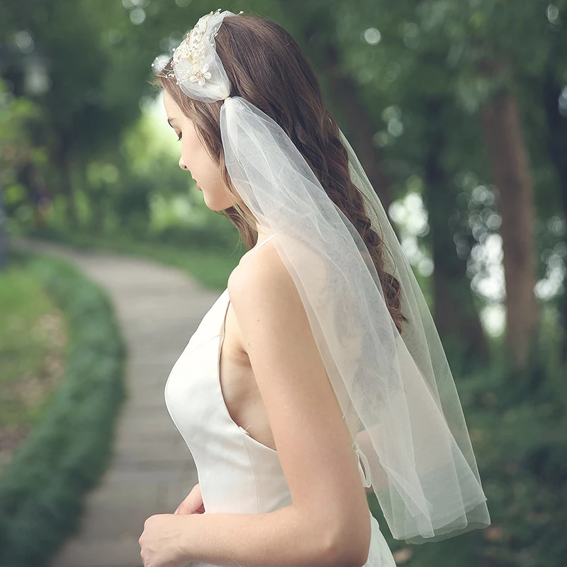 Handmade Elegant Veils with Beads