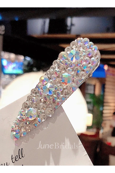 Shining And Modern Headwear In Gold/Silver/Beading