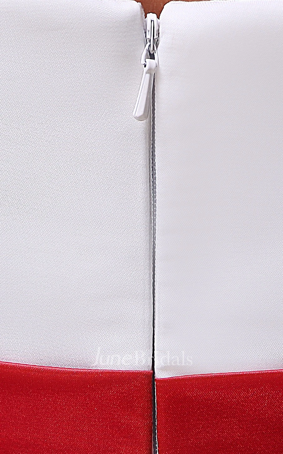 Strapless Pleated Floor-Length Dress with Broach