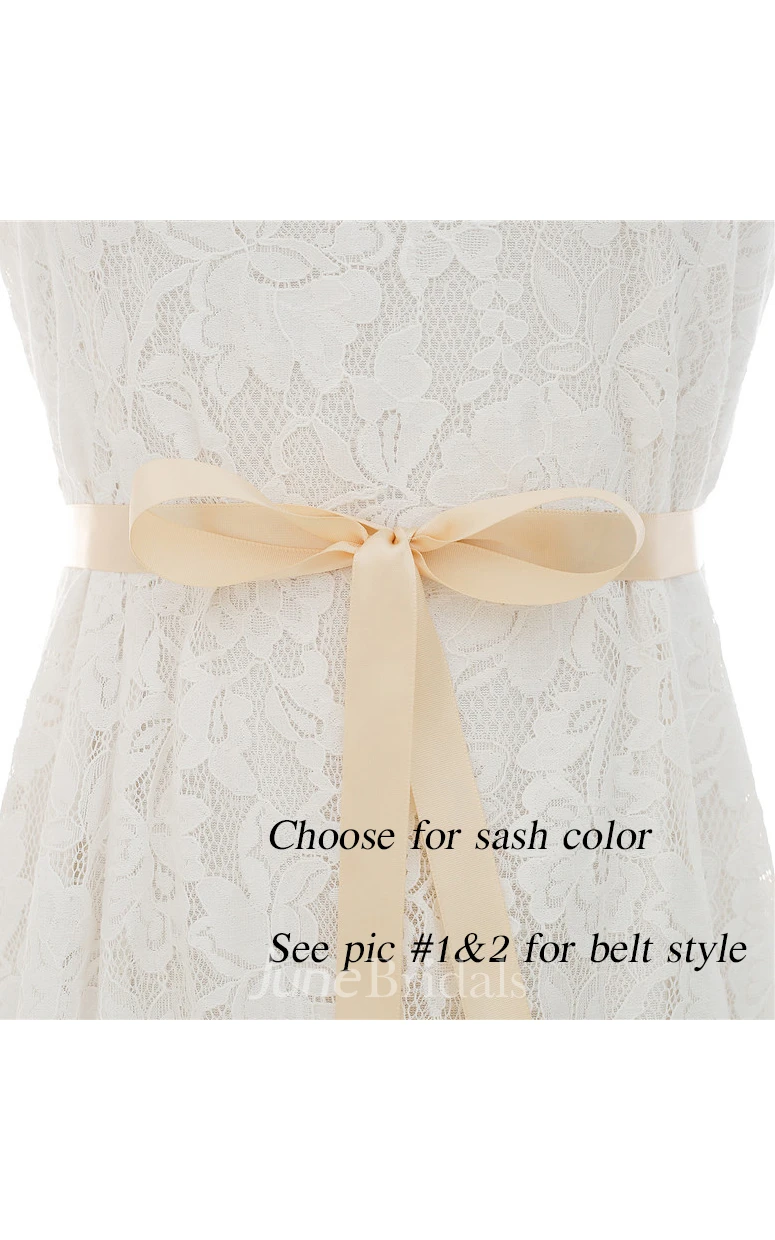 Simple Beaded Belt with Rhinestones