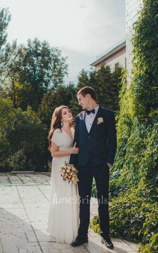 Infinity Floor Length Bridal Gown