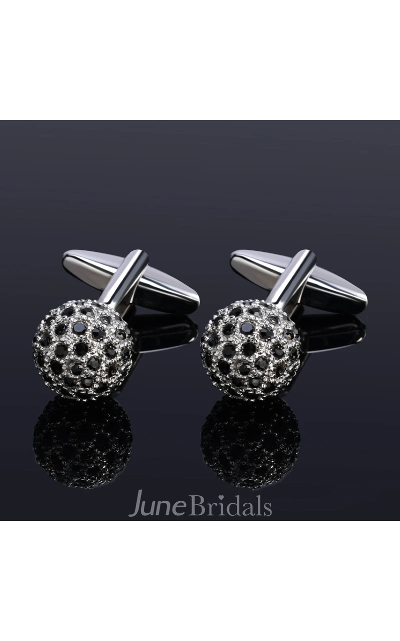 Simple Classic Alloy Cufflinks-10 Styles