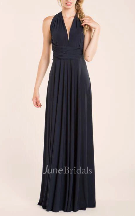 Elegant Infinity Bridesmaid Dress
