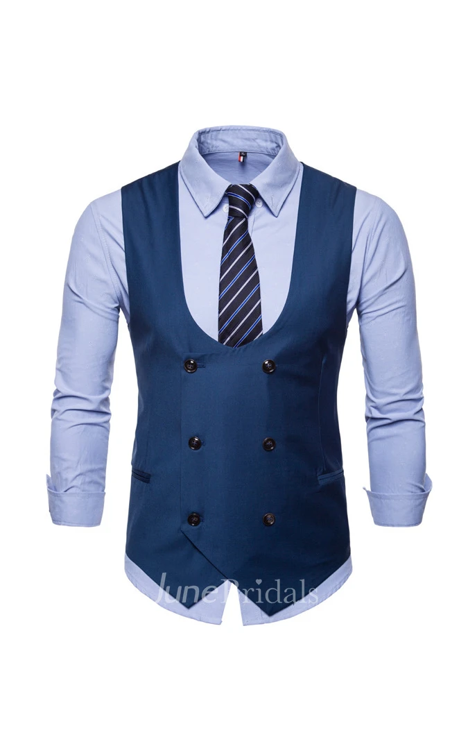 Plain Cotton Men's Vest-4 Color Options