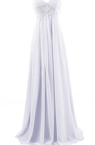 cheap white evening dress