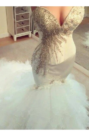 Wedding Dress With Beaded Bling Bling Style Bridal Dresses June Bridals Wedding Dress With Beaded Bling Bling Style Bridal Dresses June Bridals